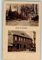 21271 W2116 Hanstedt , Nordheide - Dorfstraße Gasthaus