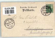 38871 O3705 Ilsenburg 1900 Lithographie Ilsefälle Hirsch Lyraspielerin