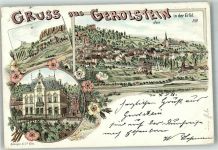 54568 W5530 Gerolstein 897 Lithographie Gerolstein