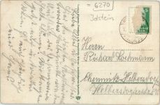 65510 W6270 Kröftel - Feldberg Bauern bei der Feldarbeit Gasthaus Otto Schütz