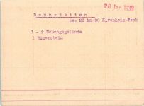 72587 W7436 Donnstetten 1930 KEINE AK Original aufmontierte Verlagsmusterkarten Gasthaus zum Hirsch Römerstein