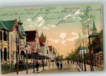 24937 W2390 Flensburg 1904 - Wrangelstrasse Villen