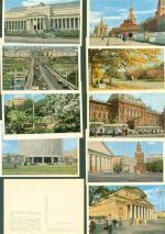 Moskau Moskwa Kleinposten bis 20 Lot mit 20 AK Originalumschlag Serie komplett