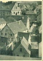69250 W6917 Schönau , Odenw Foto AK Alte Gassen und Häuser Foto Buhl A.
