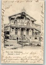 67433 W6730 Neustadt an der Weinstraße 1902 Foto AK Schützenhaus