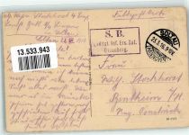 29614 W3040 Soltau 1916 - Victoria-Luisen-Straße Villen Feldpoststempel