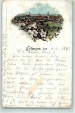 91052 W8520 Erlangen 1897 Lithographie
