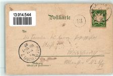 91052 W8520 Erlangen 1897 Lithographie