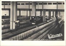 O8900 Görlitz , Neiße Spinnsaal Maschinenfabrik Wiessner Technik, KEINE AK, ca. 21,2x15 cm Fabrik Überformat