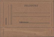 Bastel-AK, Teile ausbrechbar, Das Pentagramm Feldpost WK I / WK II