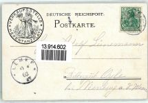 06502 O4308 Thale 1903 Lithographie Hexentanzplatz Rosstrappfelsen