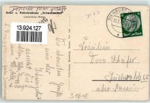 31618 W3073 Liebenau , Kr Nienburg, Weser - Gasthaus-Pension Schweizerlust Gartenwirtschaft