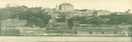 Beograd Belgrad Klapp AK Festung eingenommen