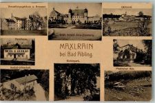 83104 W8201 Maxlrain - Gräfl. Schloss Arco-Zinneberg Forsthaus Kühe