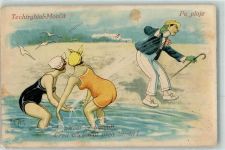 Bademode Humor Verlag Lederer & Popper 1600 AK Thiele, Arthur Gebrauchsspuren