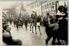 34454 W3548 Mengeringhausen Foto AK Schützenumzug um 1930 Ort handschriftlich