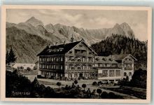 82467 W8100 Garmisch - Rissersee Gasthaus Alpspitze Waxenstein