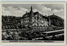 Karlovy Vary Karlsbad - Waldkaffee Cafe Hotel Gasthaus Jägerhaus