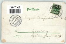 38820 O3600 Halberstadt 1898 Gebrauchsspuren Lithographie Spiegelsberger Turm Rathaus Dom Kreishaus Kriegerdenkmal