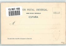 Ottmar Zieher Briefmarkenabbildung Wappen Motiv Spanien Prägedruck