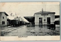 54450 Avricourt 1915 - Bahnhof Eisenbahn Igney