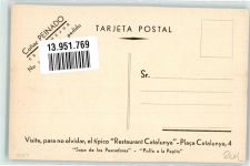 Barcelona - Gasthaus Restaurant Catalunya