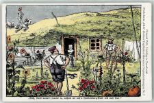 Serie Vadding WK I Nr. 7 Grammophon AK Zille, H. 1916