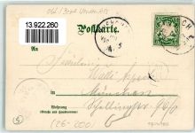 82467 W8100 Garmisch 1900 Künstlerkarte Flurkreuz sign. Otto Frötzel