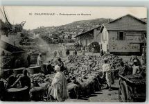 Skikda Philippeville - Einschiffung der Schafe