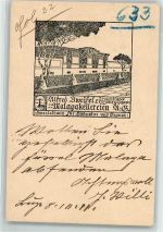 Lenzburg Malagakellereien Alfred Zweifel Transitlager Wein 1911