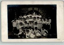67292 W6719 Kirchheimbolanden 1921 Foto AK Reichs-Jugend-Wettkämpfe 1921 Gruppenphoto Ort handschriftlich