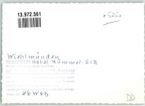 51766 W5250 Wiehlmünden FOTO KEINE AK Hotel Kümmel-Eck Ort handschriftlich