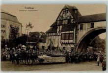 W2000 Hamburg Festzug Segelfischerei AK Schützenfest 1909