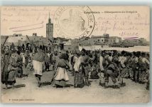 Casablanca 1912 - Debarquement des Senegalais
