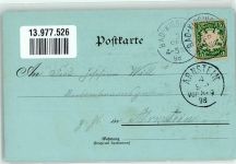 97688 W8730 Bad Kissingen 1898 Lithographie Marktplatz Kurgarten Trauernde Germania Mondschein