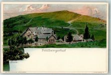 W7828 Feldberg , Schwarzwald Verlag Velten Nr. 2 Feldbergerhof AK Biese, K. 1899 Lithographie / Künstlerkarte