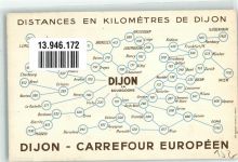 21000 Dijon - La Cloche Grand Hotel Restaurant Bar 3 Repas Fixes au Choix Glocke 1424