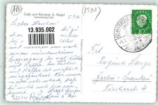95686 W8591 Fichtelberg - Bäckerei-Cafe A. Rappl Gaststube