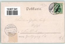 65183 W6200 Wiesbaden 1902 Lithographie Griechische Kapelle Neroberg Gasthaus Weinberge Drahtseilbahn