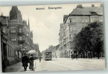 Malmö - Östergatan Straßenbahn Nr. 3