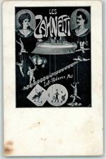 Les Zahnetti Luft Balance Act Artist Gebrauchsspuren