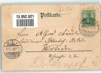 61389 W6384 Feldberg , Taunus 1901 Gebrauchsspuren Feldberghäuser