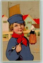 Hollandkinder Pfeife Meissner & Buch Baumgarten, Fritz 1910