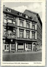 68159 W6800 Mannheim - Gasthaus Konditorei Christian Weller u. Sohn Dalbergstraße