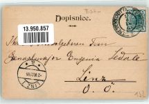 Terezin Theresienstadt 1905 Gebrauchsspuren