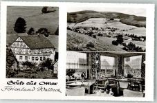 34519 W3543 Ottlar - Gasthaus Pension Ottonenhof Kühe