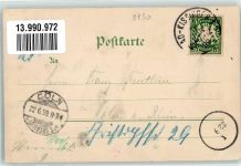 97688 W8730 Bad Kissingen 1899 Lithographie