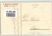 O7000 Leipzig Werbung A. Marquardt Serie Nr. 5 Francais Tanzstunde Lithographie / Künstlerkarte