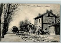 51110 Warmeriville 1915 - Bahnhof Eisenbahn