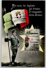 Entlassungsschein aus der Armee Motiv Italien